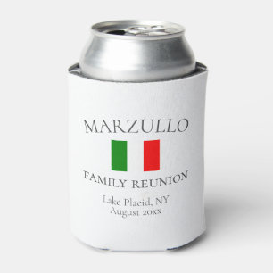 Custom Family Reunion Souvenir Favor Can Cooler