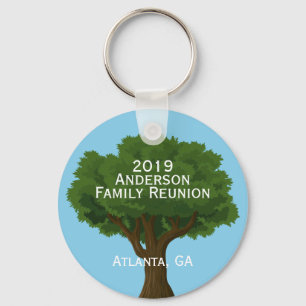 Custom Family Reunion Souvenir Keychain