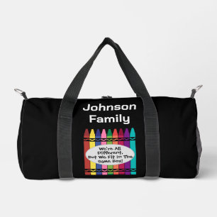 Custom Family Reunion Sport Duffel Bag