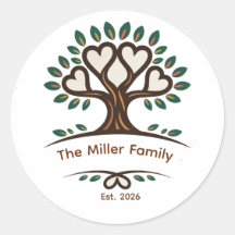 Custom Family Reunion Tree T-Shirt