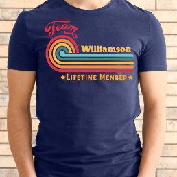 Custom Family Reunion Vintage Matching Monogram T-Shirt