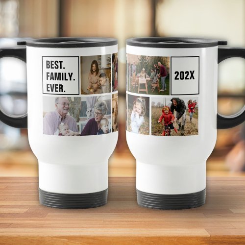 Custom Family Reunions Photo Collage Make Your Own Travel Mug