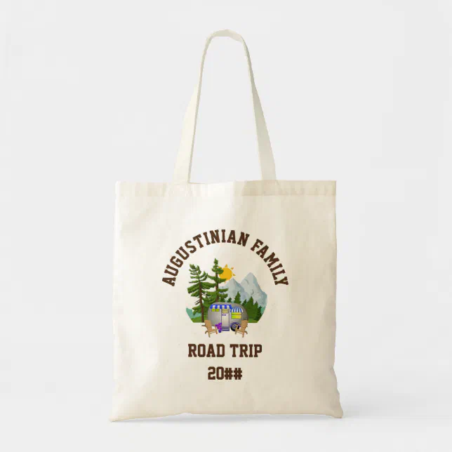 Custom Family Road Trip Tote Bag | Zazzle