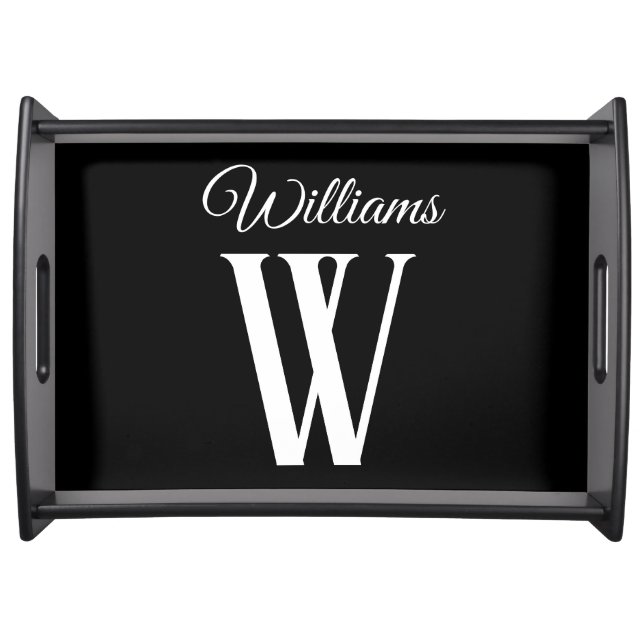 Custom family  serving tray (Front)