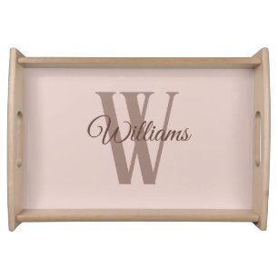 Custom family serving tray