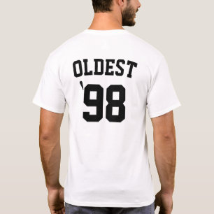 Custom Family Shirts Funny Sibling Shirts Oldest