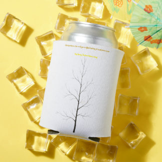 Custom Family Tree: Elegant Minimalist Art Can Cooler