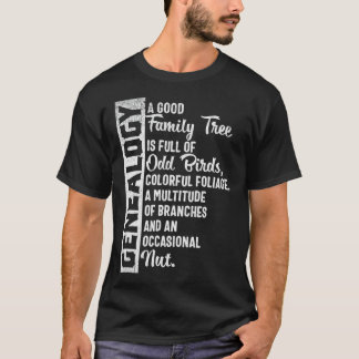Custom Family Tree Genealogy Design for T-Shirt