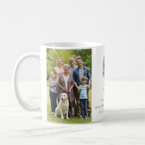 Custom Family Tree Reunion Photo Coffee Mug
