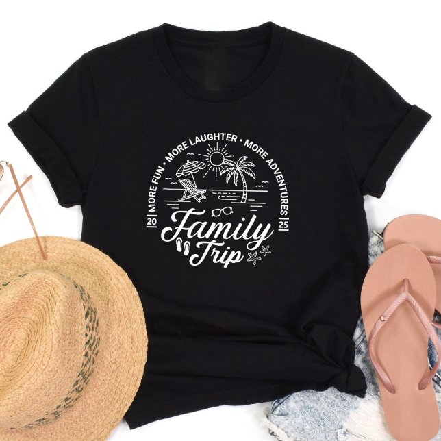 Custom Family Trip Group Matching Beach Vacation T-Shirt (Creator Uploaded)