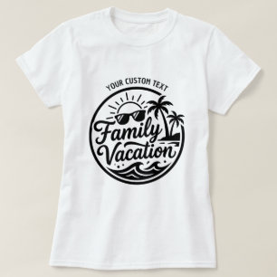 Custom Family Vacation 2026 T-Shirt