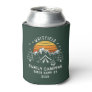 Custom Family Vacation Matching Camping Can Cooler