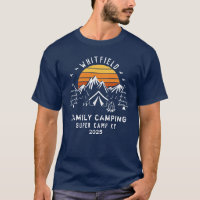 Custom Family Vacation Matching Camping Dad