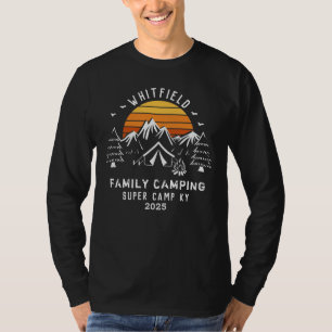 Custom Family Vacation Matching Camping  T-Shirt