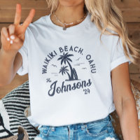 Custom Family Vacation Summer Beach Group Trip