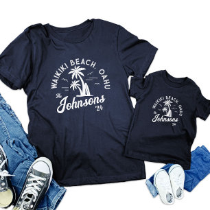 Custom Family Vacation Summer Beach Group Trip T-Shirt