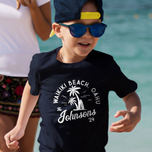 Custom Family Vacation Summer Beach Group Trip T-Shirt