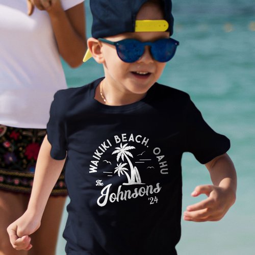 Custom Family Vacation Summer Beach Group Trip T_Shirt