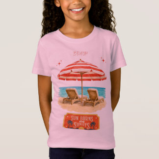 custom family vacation summer beach kids t-shirts