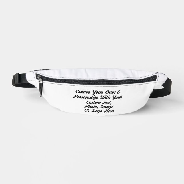 Custom Fanny Pack - Personalized Waist Bag Gift (Front)