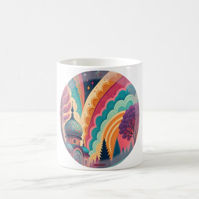 Custom Fantasy Circle Art Mug (Center)