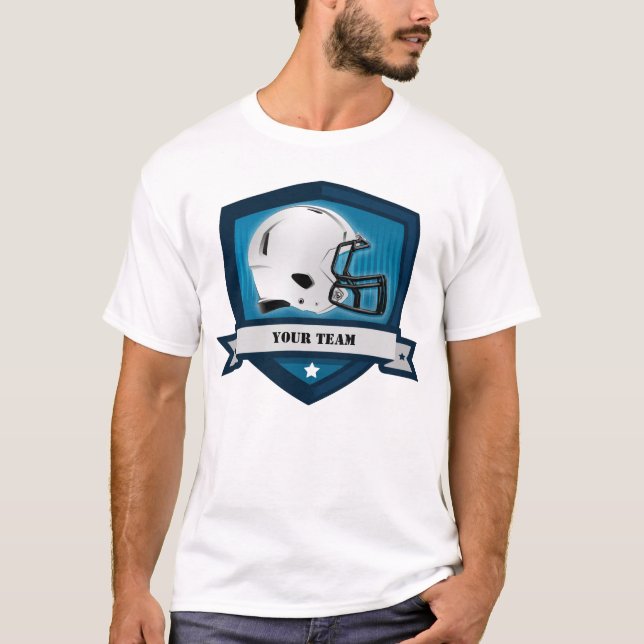 Custom Fantasy Football Team T-Shirt (Front)