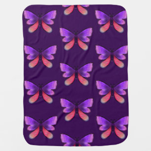 Custom Fantasy Nature Art Baby Blanket