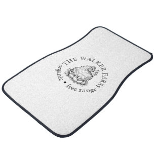Custom Farm Business Promotional Logo Car Floor Mat