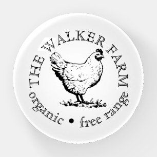 Custom Farm Business Promotional Logo Paperweight
