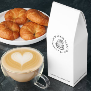 Custom Farm Business Promotional Logo Roasted Coffee