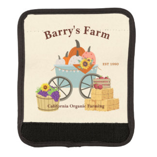 Custom Farm Fun Luggage Handle Wrap