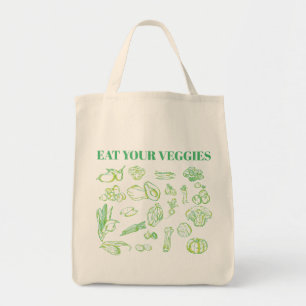 Custom Farmers Market Bag – Eat Your Veggies