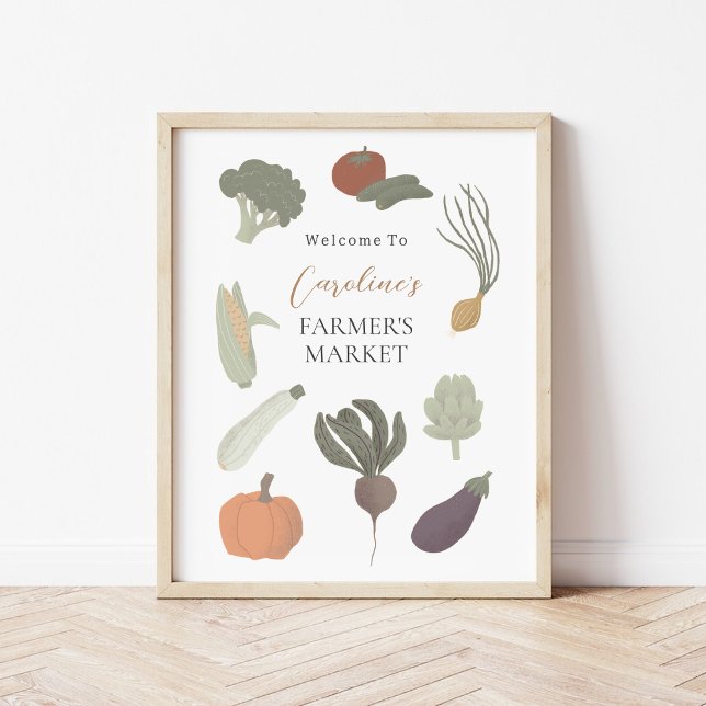 Custom Farmer's Market Party Poster (Creator Uploaded)