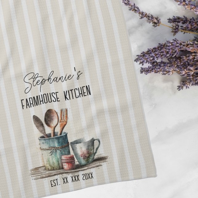 Custom Farmhouse Kitchen All-Over Print  Kitchen Towel (Creator Uploaded)