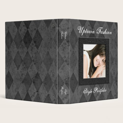 Custom Fashion Portfolio, Hair Style Book Binder