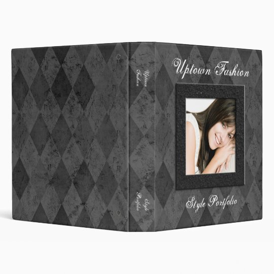 Custom Fashion Portfolio Hair Style Book Binder