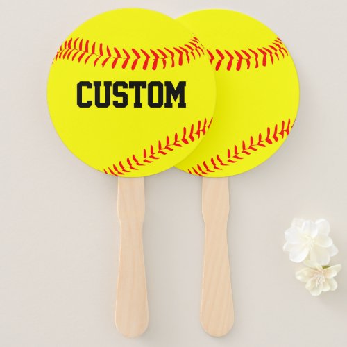 Custom Fastpitch Softball Fans for Fans
