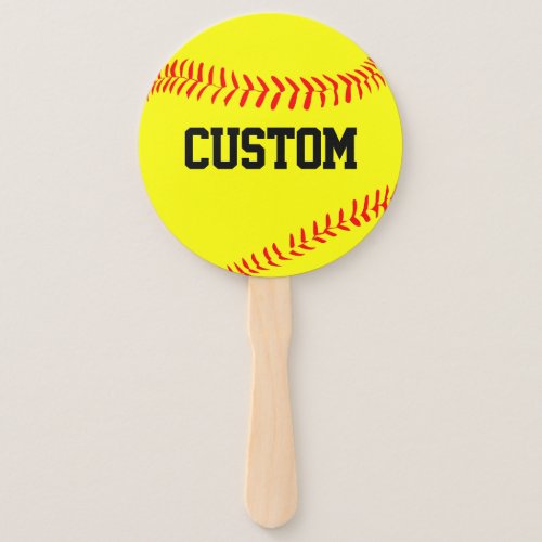 Custom Fastpitch Softball Fans for Fans