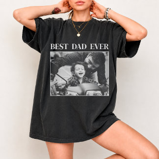 Custom Father Day 2026 Photo Personalized 90s gift T-Shirt