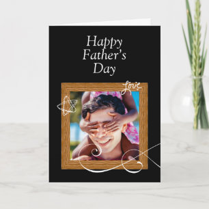 Custom Father’s Day Card with Photo – Personalized