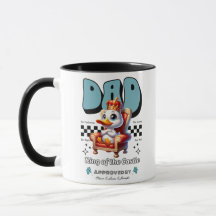 Custom Father`s Day Gift, Dad Duck