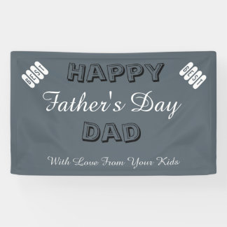 Custom Father's Day Banner