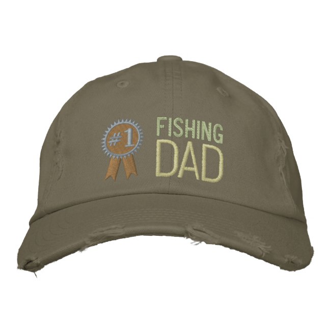 Custom Father's Day / Birthday Dad Embroidered Baseball Hat (Front)