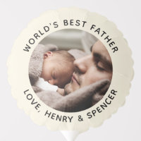 Custom Father's Day Chic Minimalist Photo