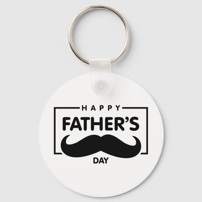 Custom Fathers Day Keychain (Front)