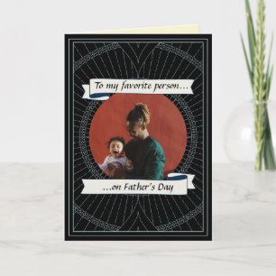 Custom Father's Day Photo Card