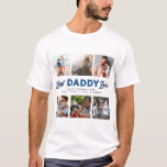 Custom Father's Day Photo Collage Best Daddy Ever T-Shirt<br><div class="desc">Create a great Father's Day gift for a beloved dad this year with this six photo collage T-shirt. With 'Best Daddy Ever' in a combination of script and modern sans serif typography, with your custom message and children's names overlaid. Although this was designed for Father's Day the message can be...</div>