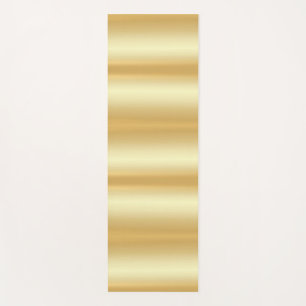 Custom Faux Gold Blank Template Glamorous Modern Yoga Mat
