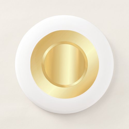 Custom Faux Gold Elegant Blank Template Trendy Wham_O Frisbee