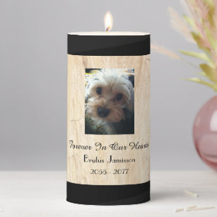 dog memorial candle